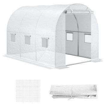 Теплица-Парник JG 10 м&sup2; 400 х 250 см Біла 243 фото